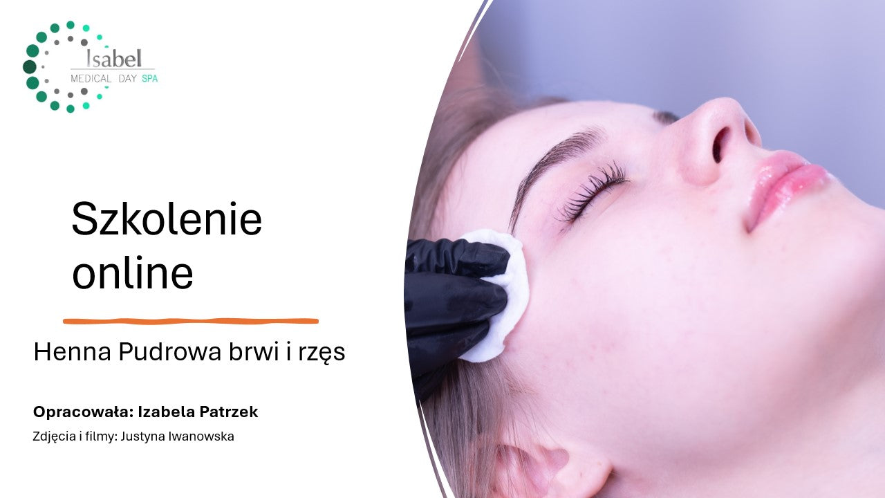 E-book szkoleniowy: "Kurs henny pudrowej brwi"