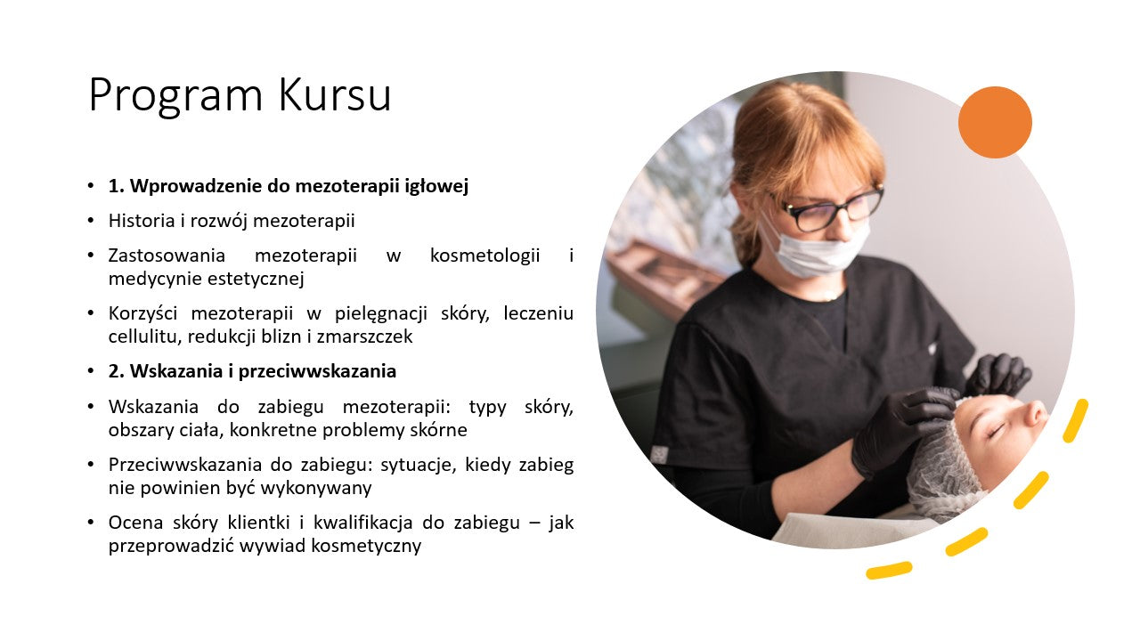 E-book szkoleniowy: "Kurs Mezoterapii Igłowej"