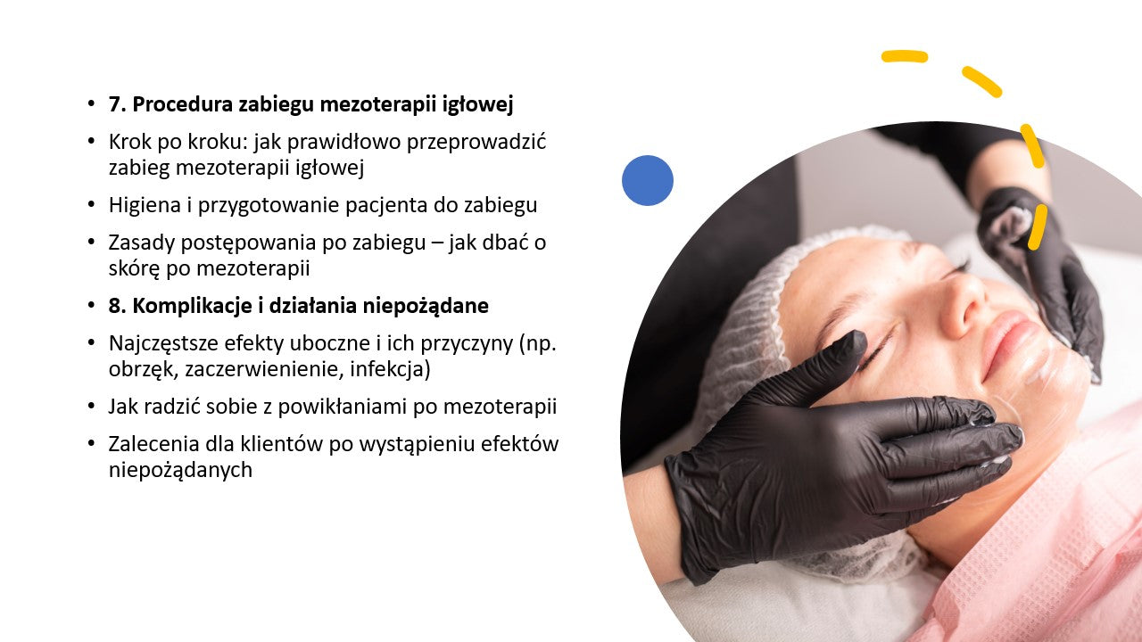 E-book szkoleniowy: "Kurs Mezoterapii Igłowej"